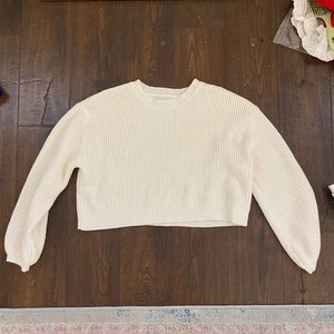 LA Hearts white sweater!